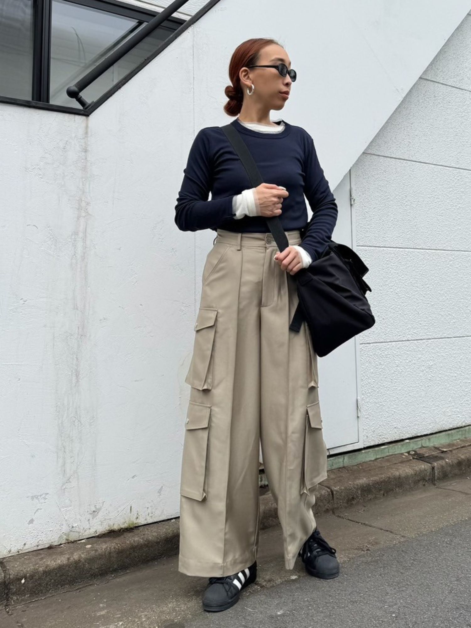 トランク88 Glossy Cargo Pants