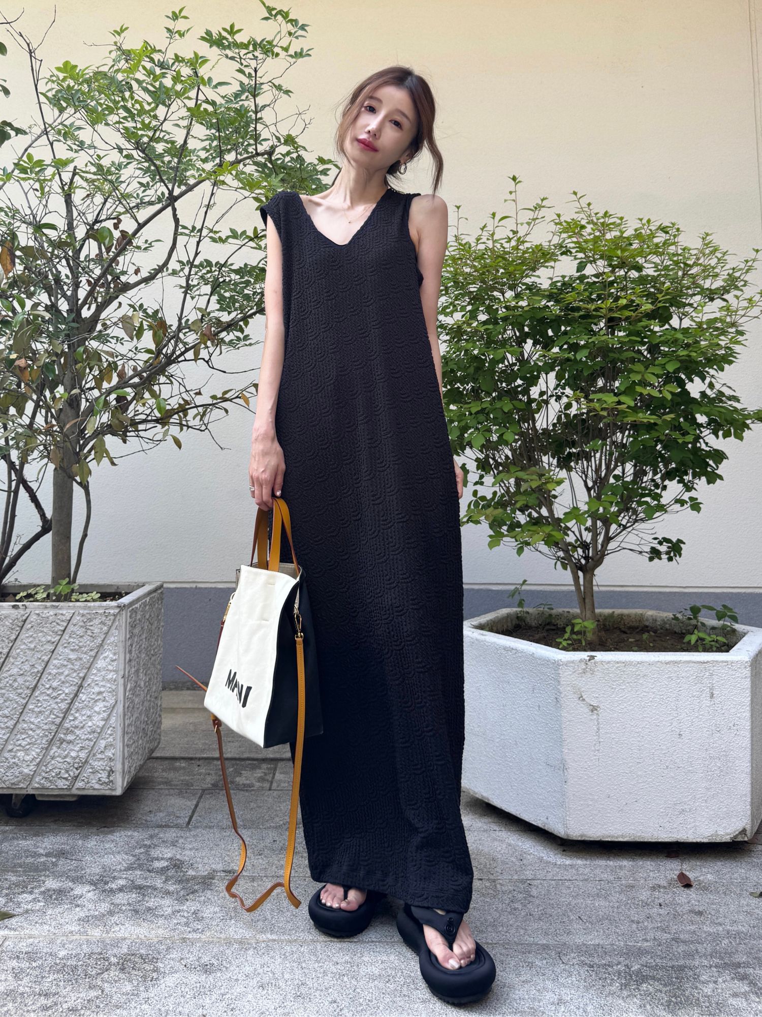 2WAY Cut Jacquard Dress / TRUNC 88（トランクエイティーエイト