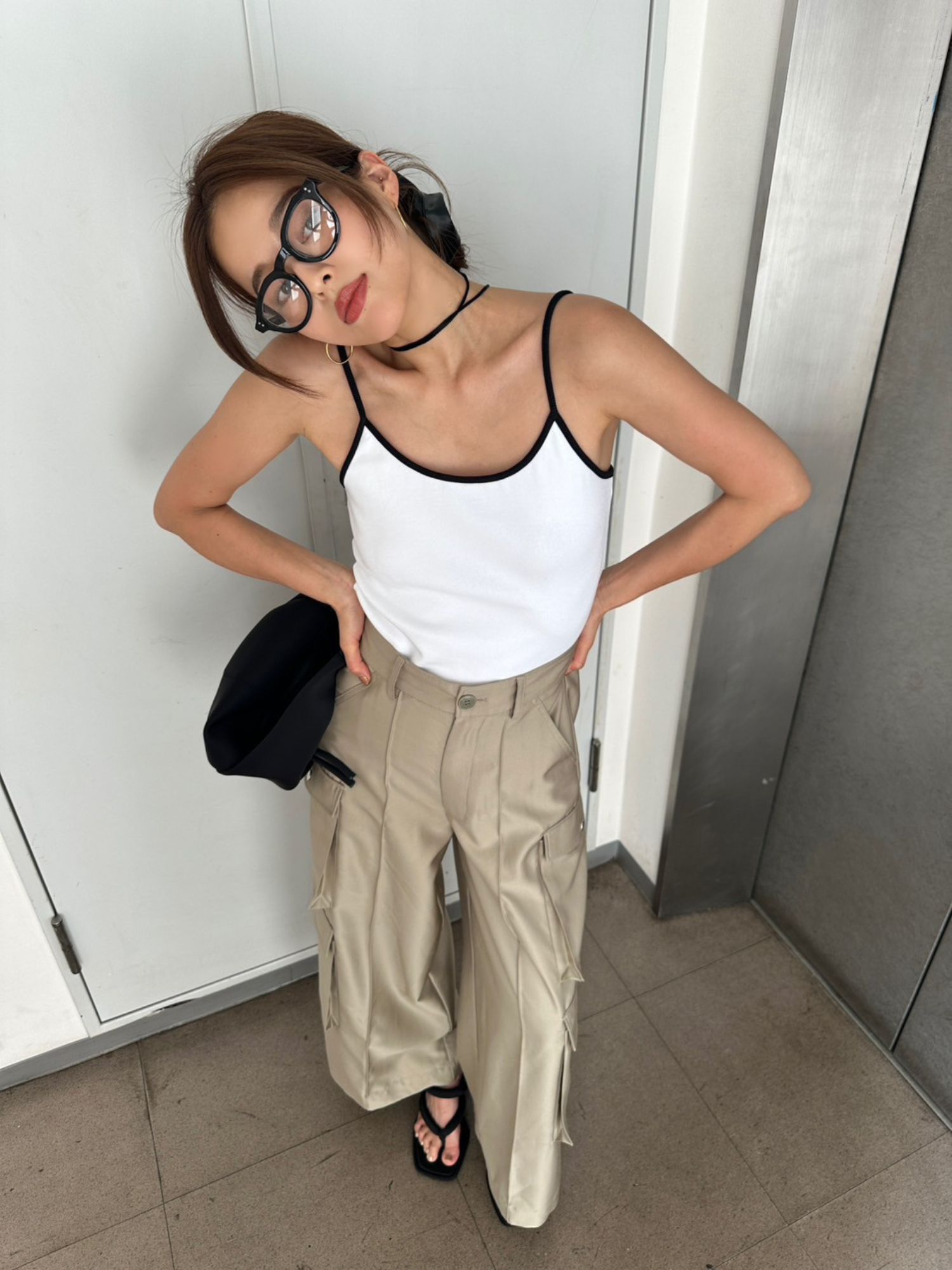 トランク88 Glossy Cargo Pants Glossy Cargo Pants / TRUNC 88（トランクエイティーエイト）の