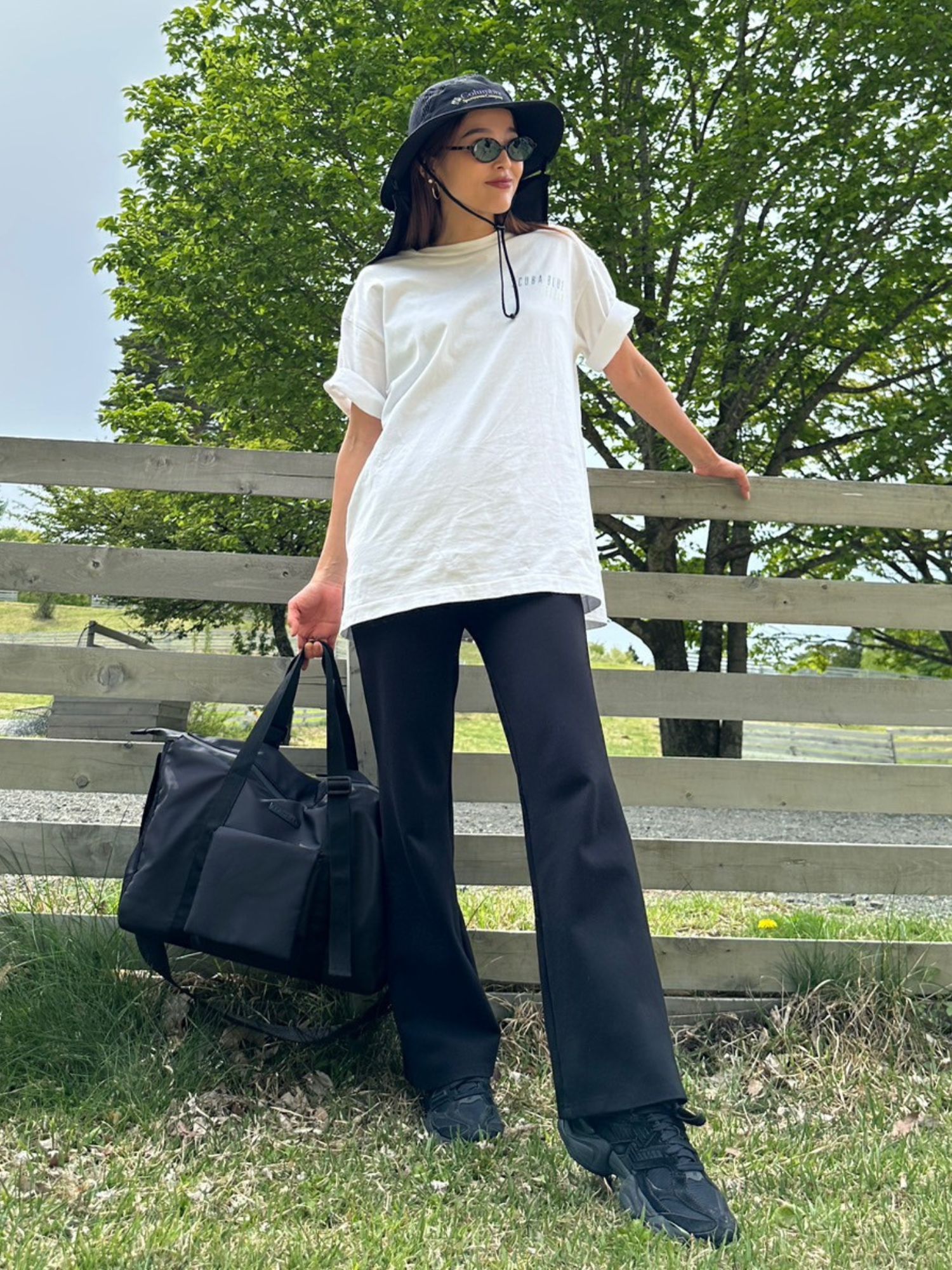 trunc88 High Stretch Flare Pants ブラック High Stretch Flare Pants Ⅱ / TRUNC 88（トランクエイティー