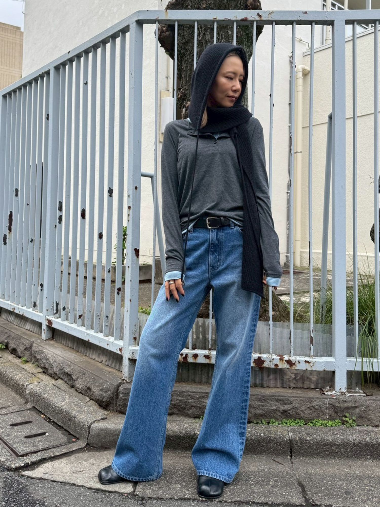 Henry Neck Layered Pullover / TRUNC 88（トランクエイティーエイト